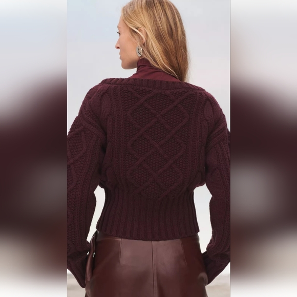 100% WOOL KNIT SWEATER - Picture 3 of 6